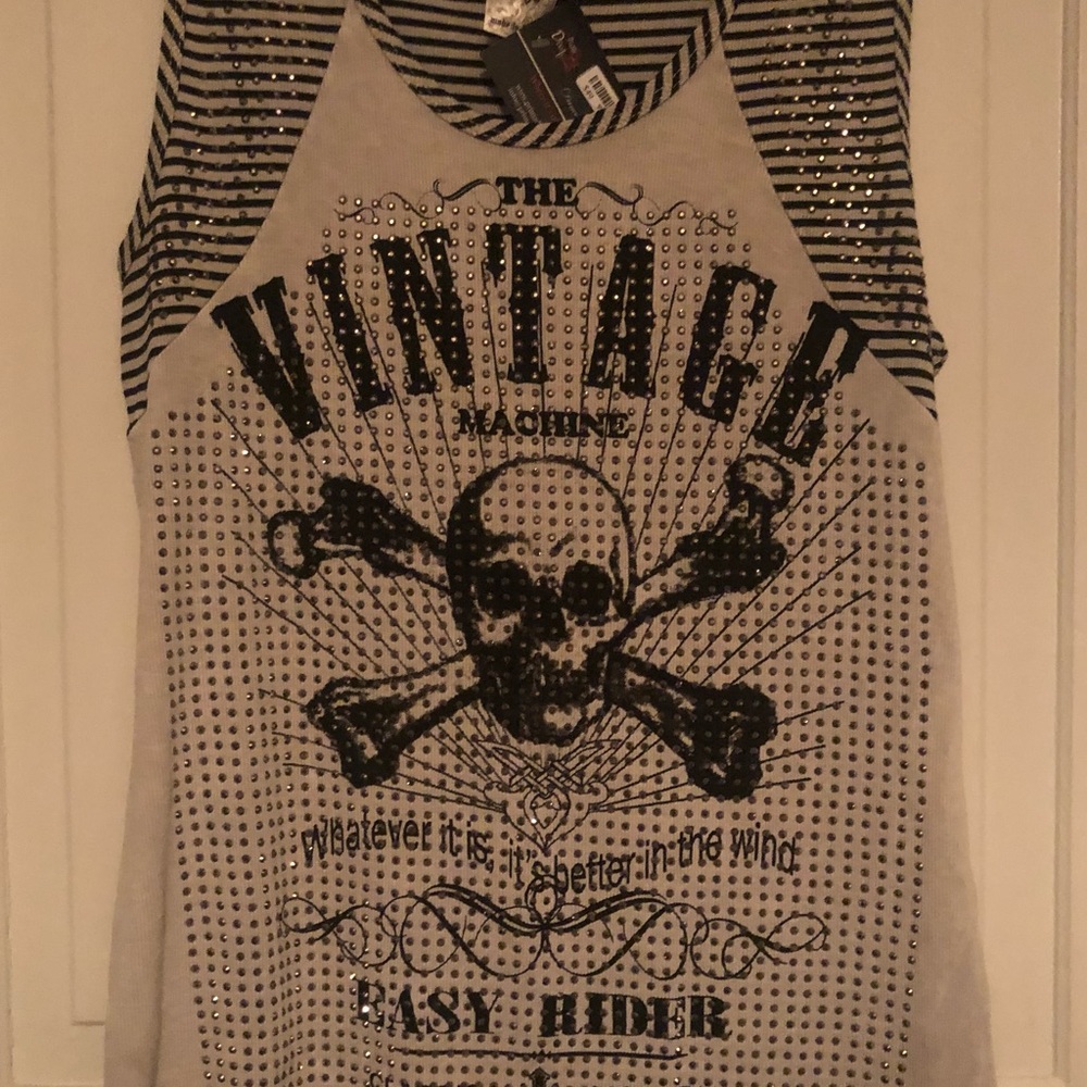 Bling top - (vintage)